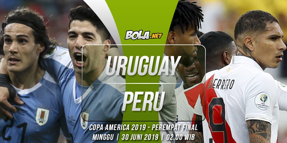 Uruguay vs Peru, Uruguay Gagal Di Perempat Final Copa America 2019