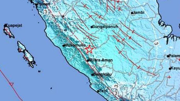 BMKG Menyebutkan Gempa Bumi Terjadi di Bengkulu dengan Magnitudo 5,0 dan Tak Berpotensi Tsunami