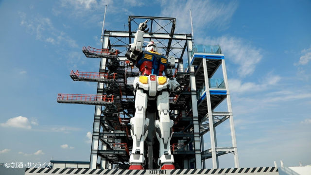Jepang membuat Gundam Nyata yang bisa bergerak