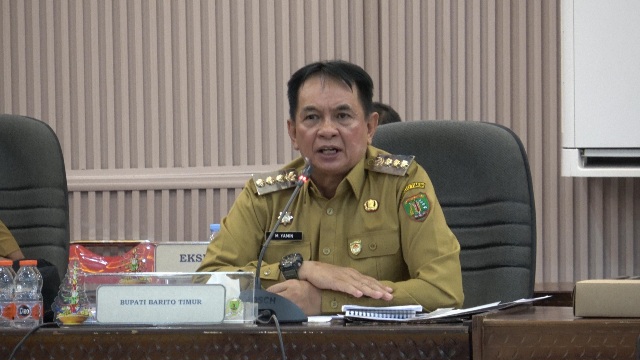 Evaluasi 2025 Jadi Strategi Akselerasi Pembangunan Bartim, Bupati M. Yamin Tegaskan Komitmen