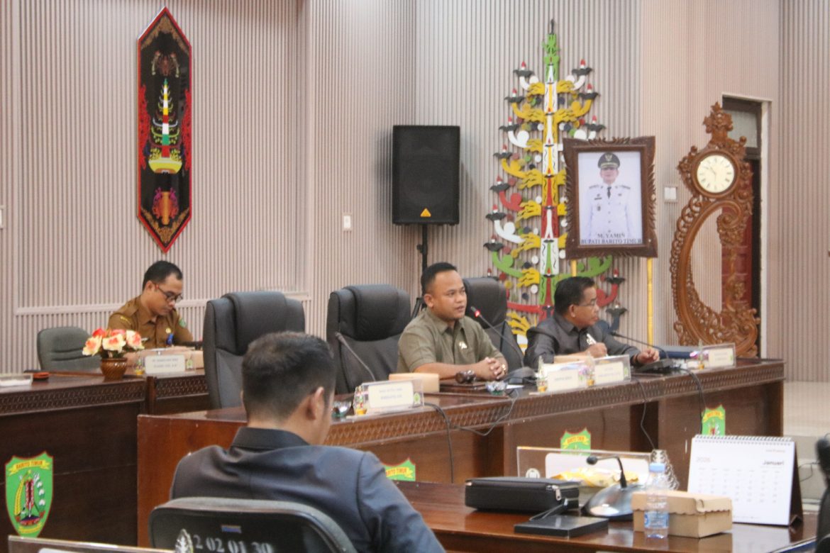 Rapat Kerja DPRD dan Pemkab Bartim Bahas Sinkronisasi Program Pembangunan