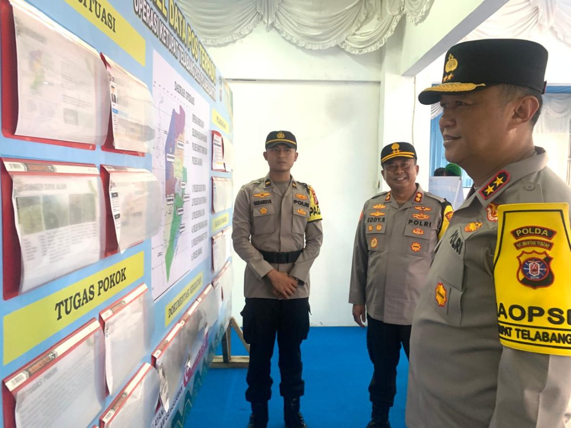 Kapolda Kalteng Pantau Operasi Ketupat 2026 di Bartim, Pastikan Pengamanan Mudik Optimal