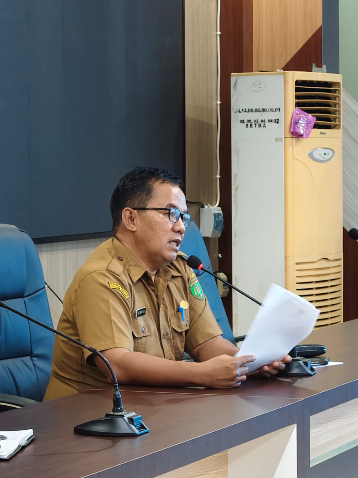 Rakor Terbatas Bahas Program Gerakan Indonesia ASRI di Barito Timur