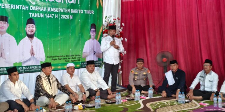 Dalam Safari Ramadan, Camat Dusun Tengah Sampaikan Usulan Jalan dan Normalisasi Sungai