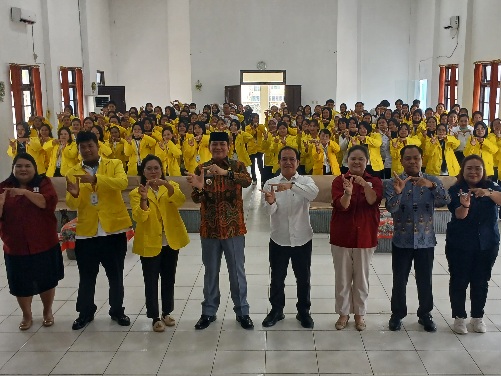 Bupati Bartim Siapkan Program Kuliah bagi Kepala Desa Saat Hadiri OSMB Universitas Terbuka