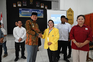 Sebanyak 111 Mahasiswa UT di Barito Timur Terima Beasiswa Gubernur, Bupati Dorong Penguatan Pendidikan