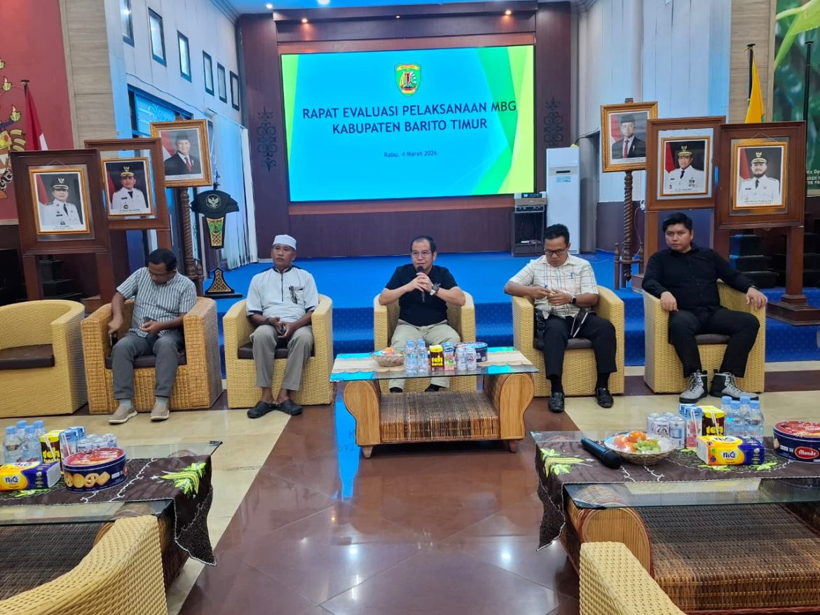 Rapat Evaluasi Program MBG Digelar Pemkab Bartim