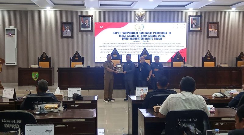 DPRD Barito Timur Bahas dan Laporkan Hasil Raker Tiga Raperda