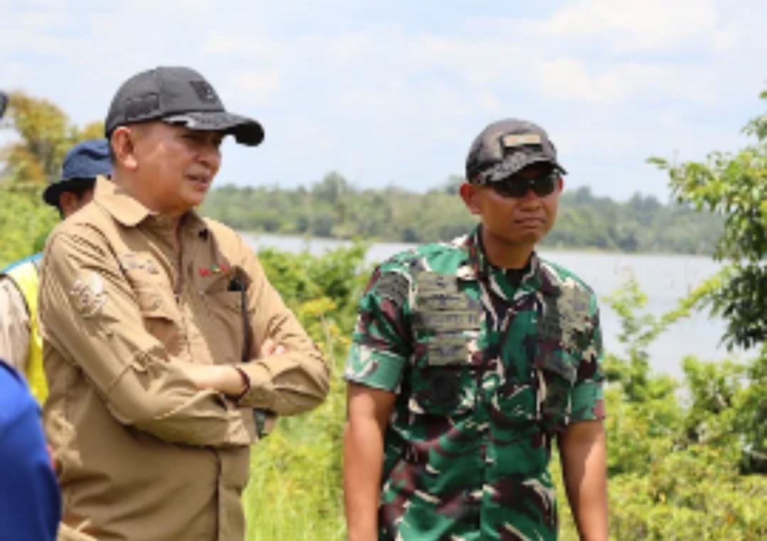 Tinjau Potensi Pertanian dan Perikanan, Bupati Bartim Soroti Irigasi dan Bibit Ikan