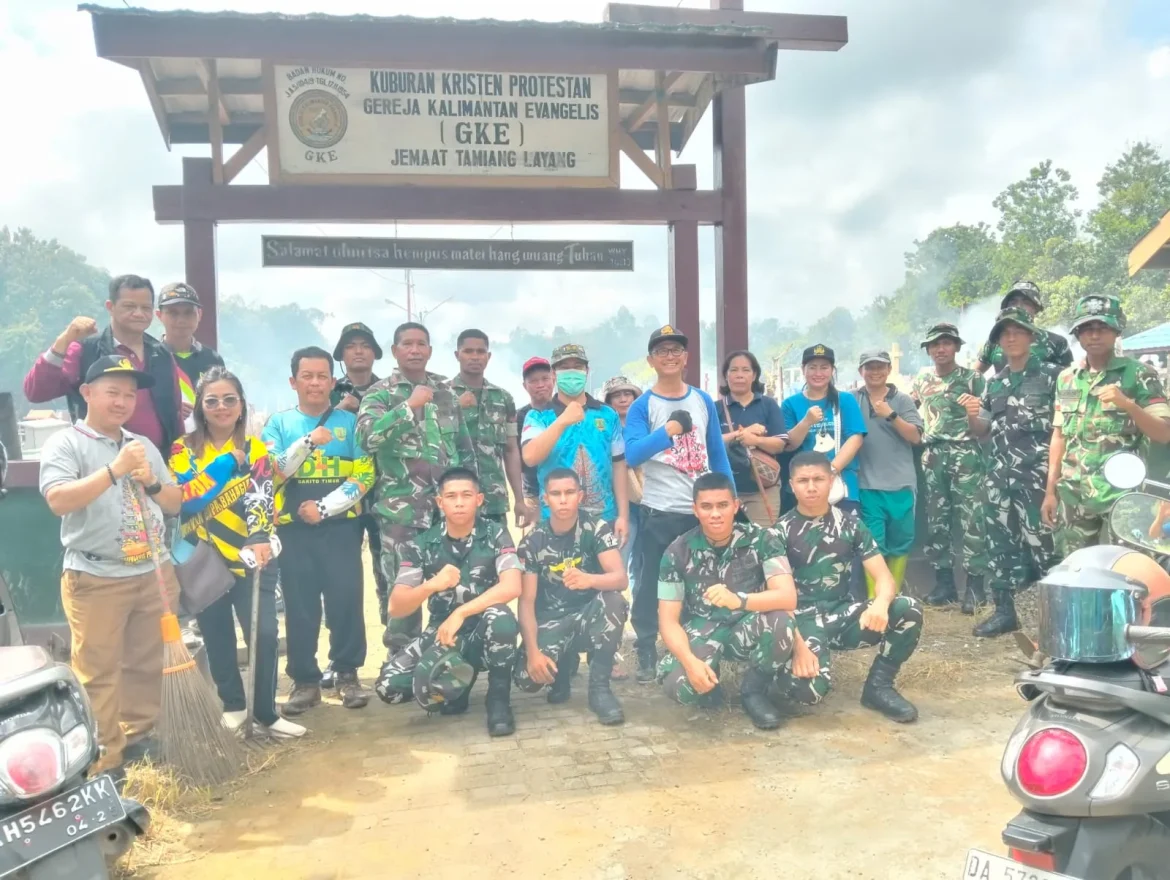 Sambut Paskah, Kerja Bakti Serentak Digelar Pemkab Bartim di Tiga Lokasi Pemakaman