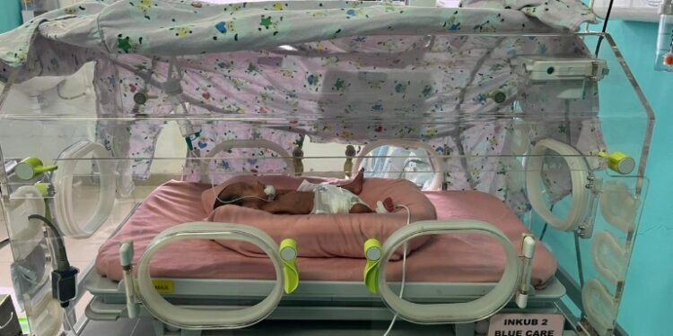 Bayi Prematur Lahir 980 Gram, Jadi Perhatian Wabup Barito Timur
