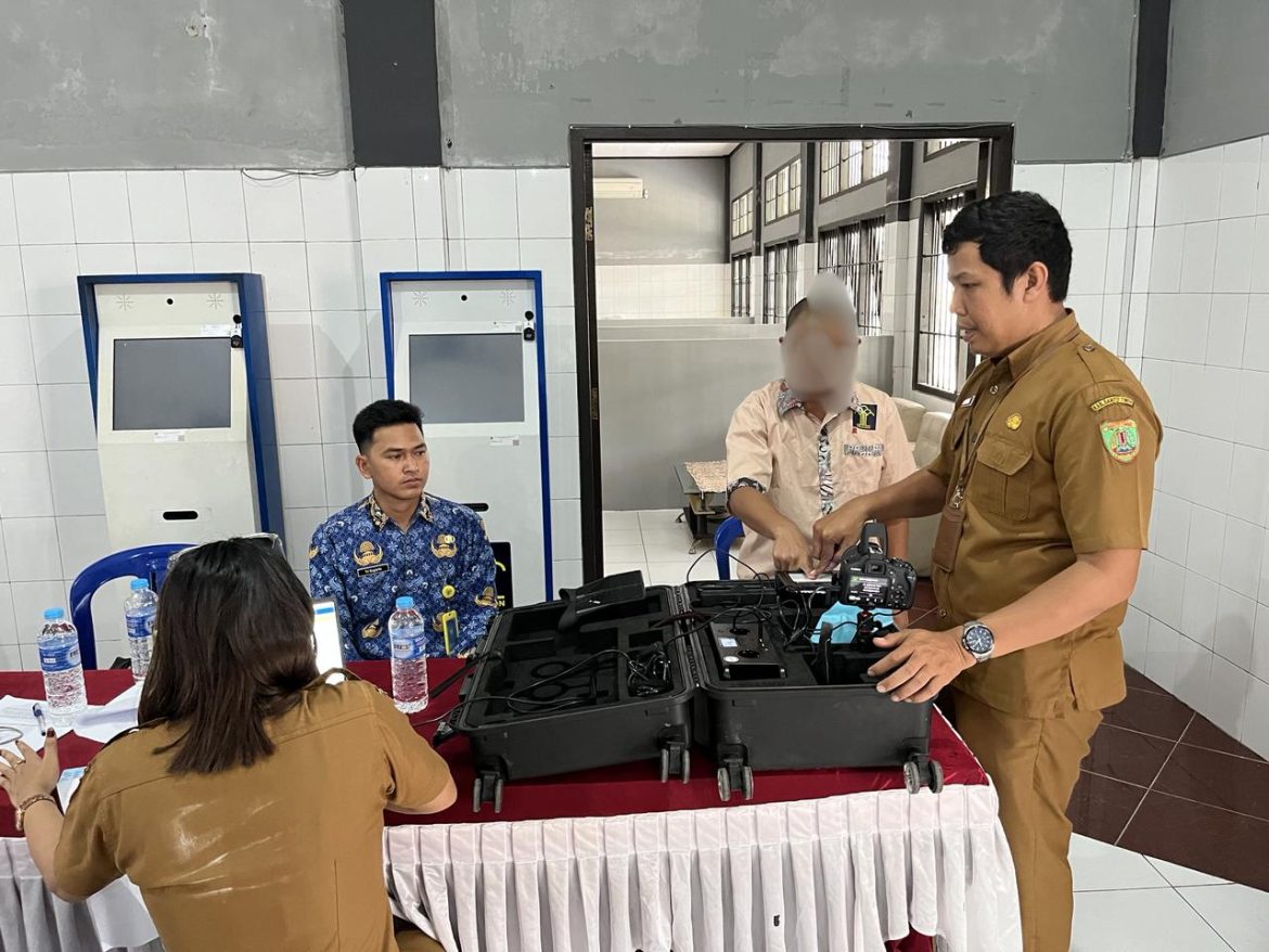 270 Warga Binaan Rutan T. Layang Diverifikasi NIK Oleh Disdukcapil Bartim, 7 Jalani Perekaman Biometrik
