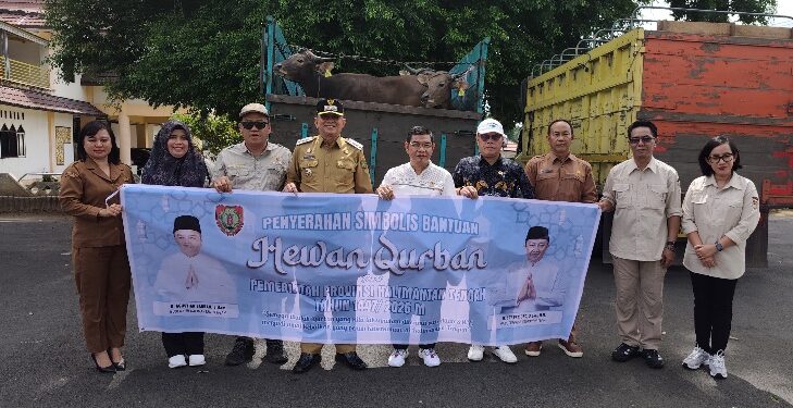 Pemprov Kalteng Salurkan 20 Sapi Kurban untuk Bartim Sambut Iduladha 1447 H