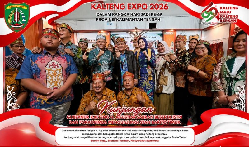 Stan Bartim Ramai Dikunjungi pada Kalteng Expo 2026