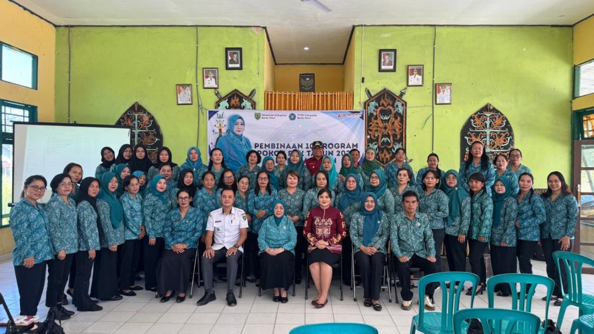 Wujudkan Bartim SEGAH Ketua TP PKK Bartim Dorong Penguatan Dasawisma dan Tertib Administrasi