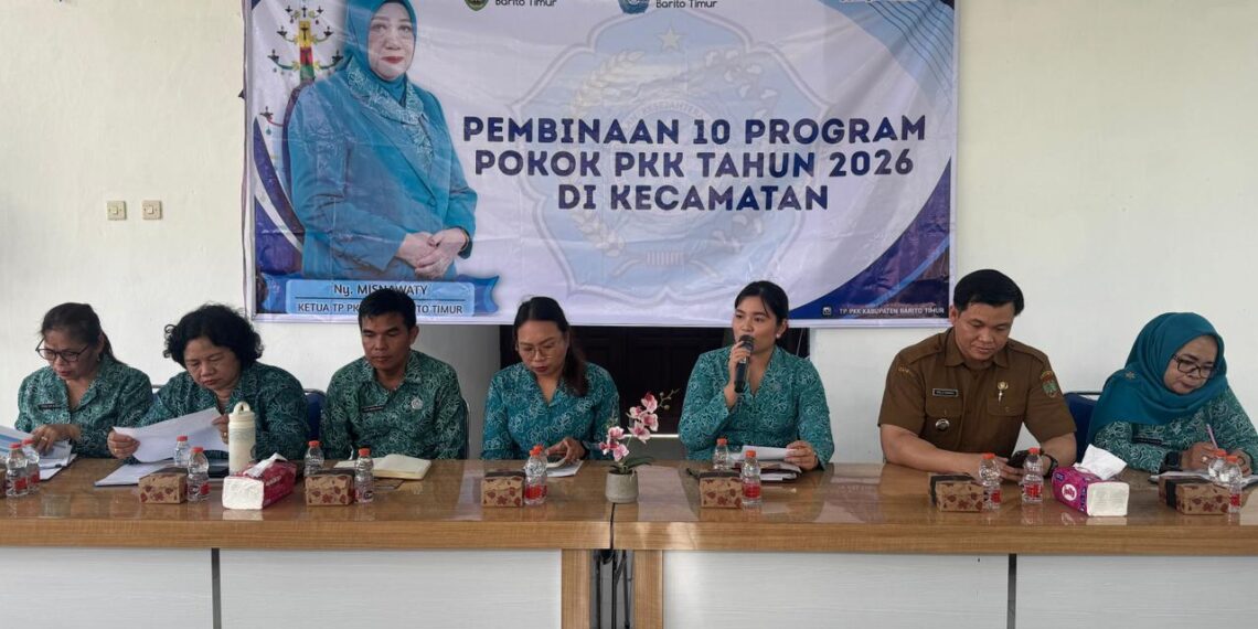 TP PKK Bartim Perkuat Kapasitas Kelembagaan hingga Tingkat Desa