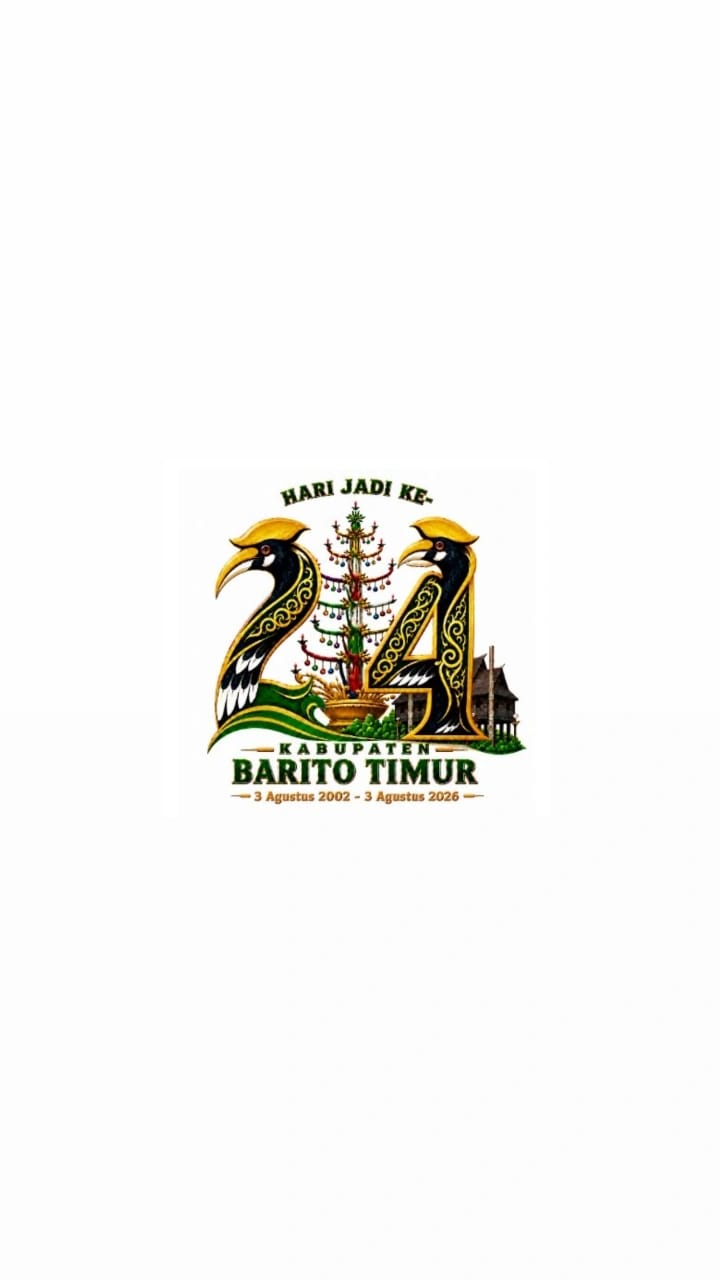 Hari Jadi Barito Timur ke-24 Bupati M. Yamin Tetapkan Tema dan Logo, Usung Semangat Sinergi Budaya dan Pembangunan Berkelanjutan