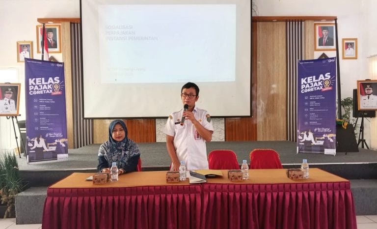Bendahara Desa se-Barito Timur Diminta Tertib Menyetor Pajak Sesuai Ketentuan