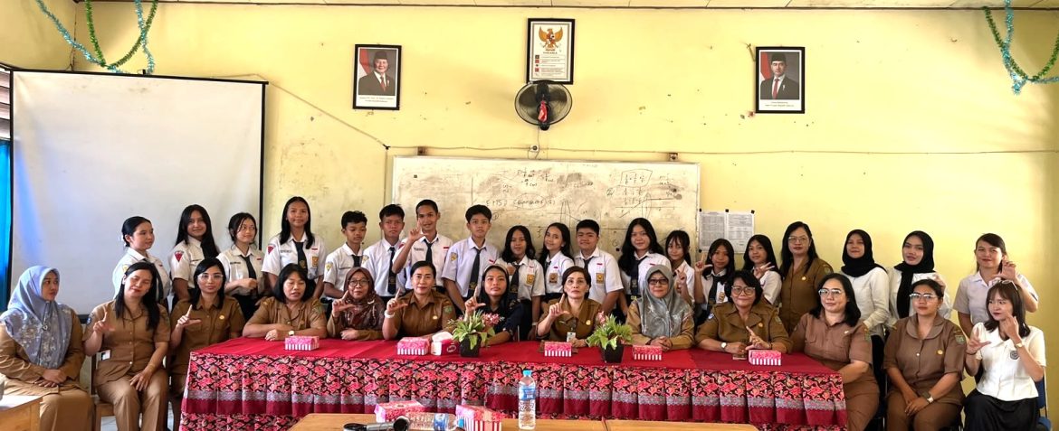 Siapkan Wakil Terbaik Menuju Lomba Tingkat Provinsi, DPK Barito Timur Lakukan Pembinaan Perpustakaan SMP