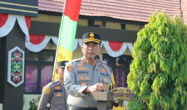 Hadapi Puncak Kemarau, Polres Barito Timur Tingkatkan Kesiapsiagaan Karhutla