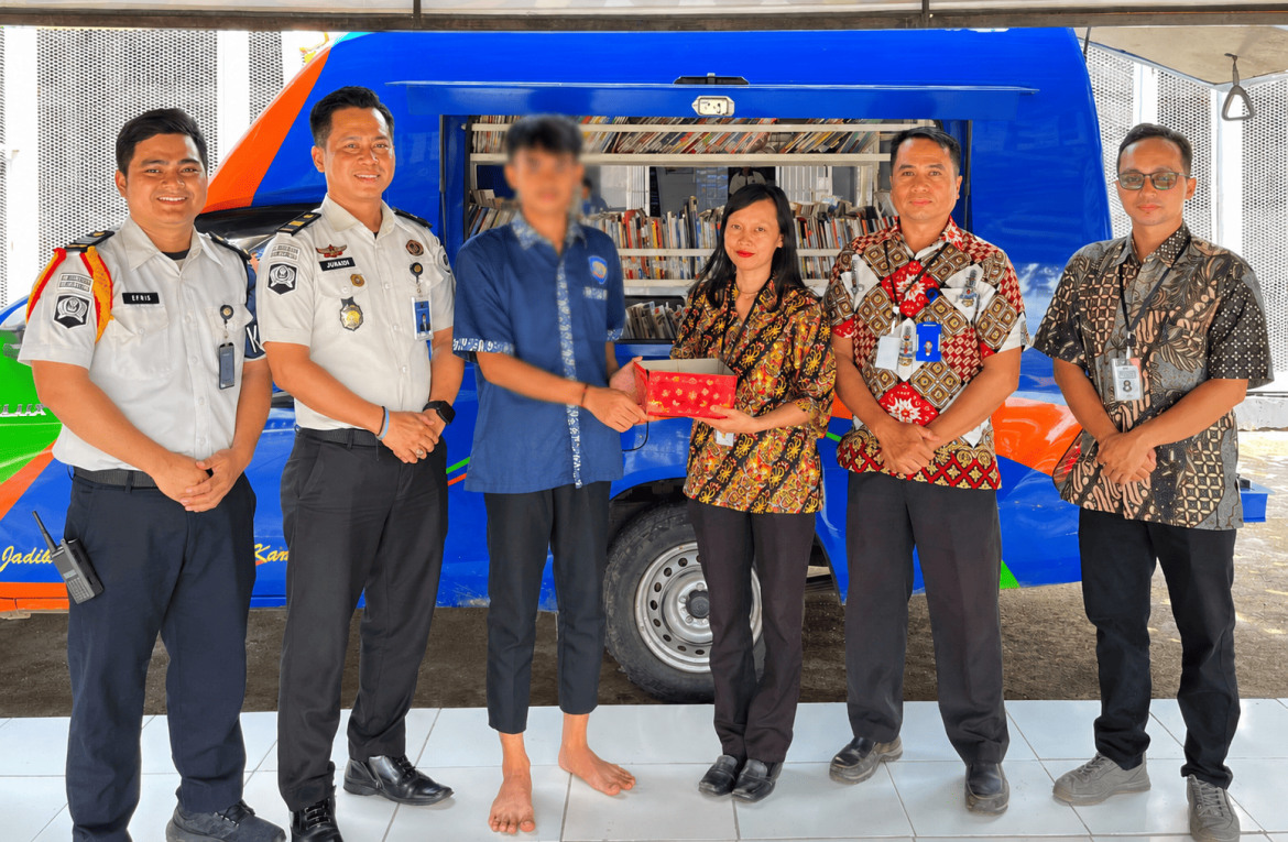 Perpustakaan Keliling Bekali WBP dengan Ilmu Vokasional, DPK Barito Timur Dukung Program 1.000 Tenaga Kerja Terlatih