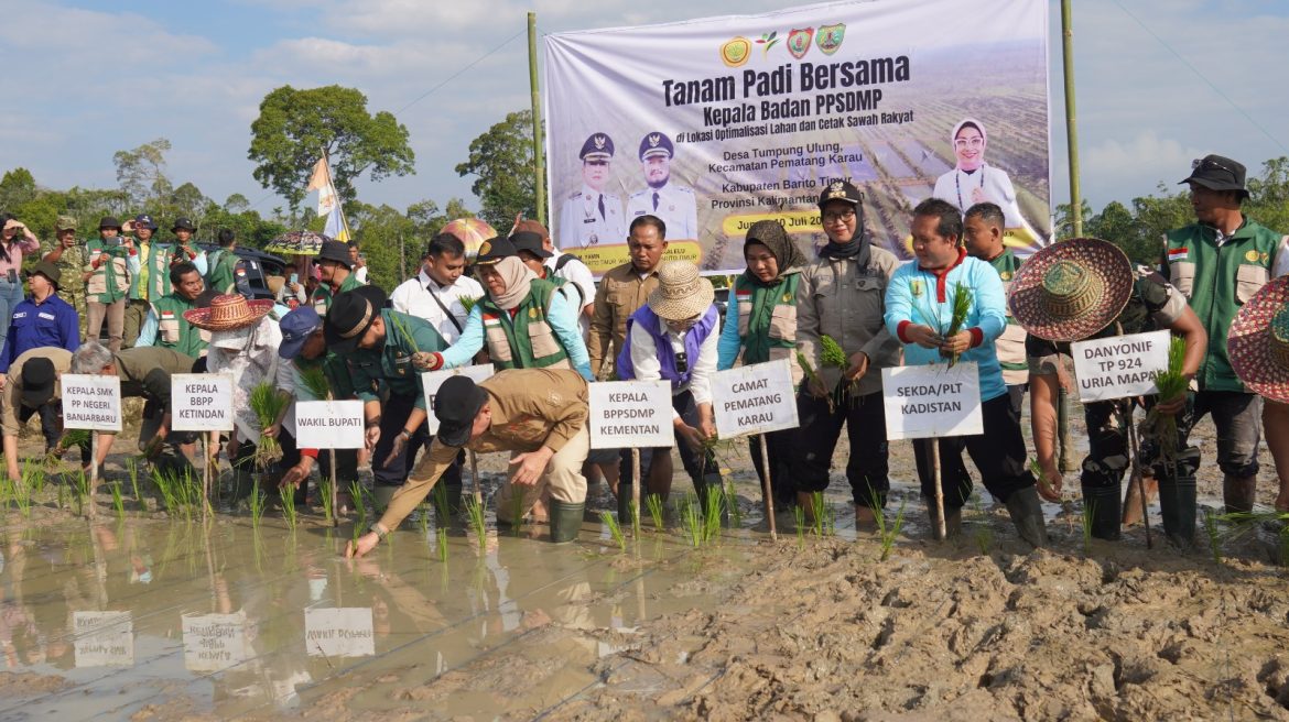 Oplah Jadi Harapan Baru Petani, Bupati Bartim Dukung Komitmen Swasembada Pangan
