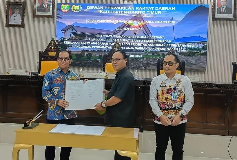 DPRD Bartim Gelar Rapat Paripurna VI Masa Sidang III Tahun 2026