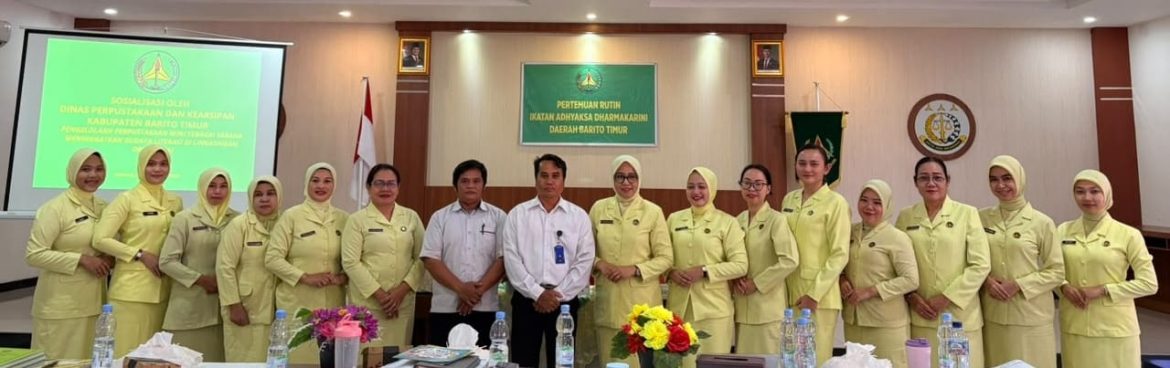 DPK Bartim Perkuat Literasi dan Tata Kelola Arsip di Kejari