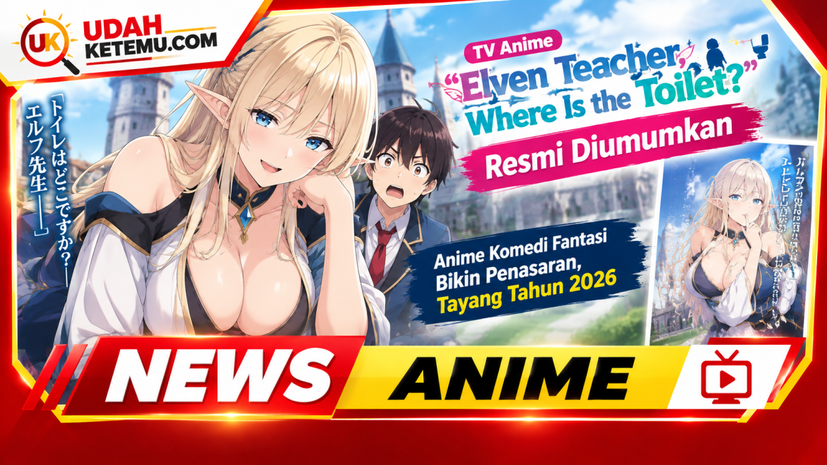 TV Anime “Elven Teacher, Where Is the Toilet?” Resmi Diumumkan