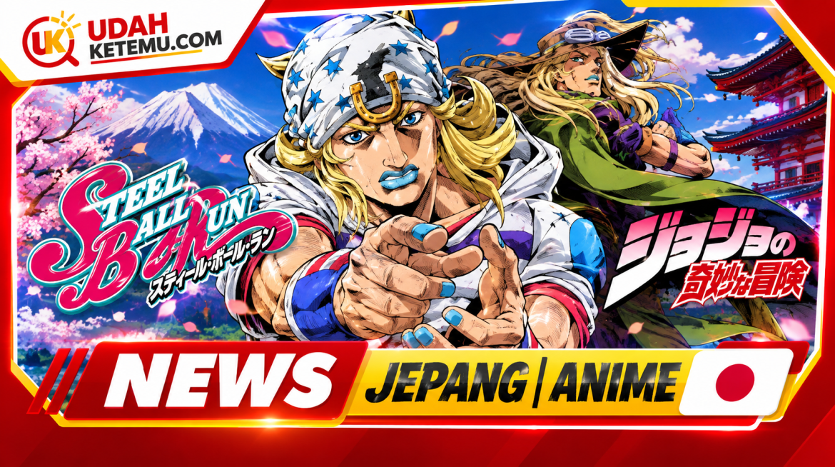 Steel Ball Run JoJo Umumkan Lagu Opening “SPIN” dari Kroi, Rilis Besok