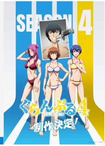 Grand Blue Resmi Lanjut Season 4, Anime Komedi dari Manga Populer Kembali