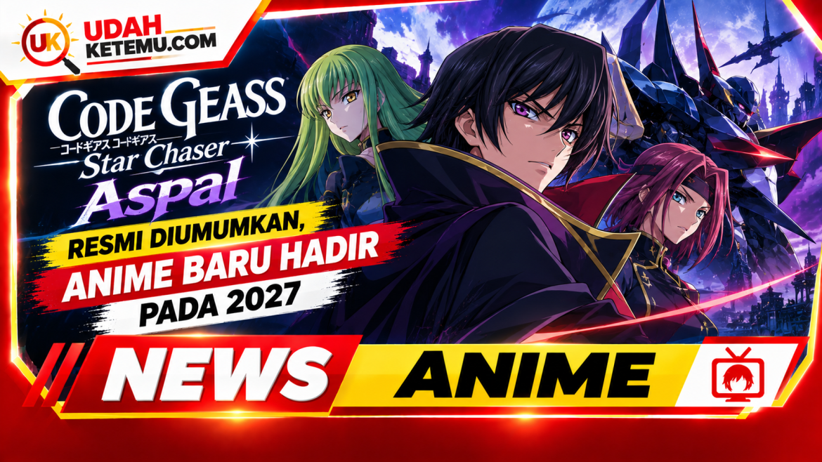 Code Geass: Star Chaser Aspal Resmi Diumumkan, Anime Baru Hadir pada 2027