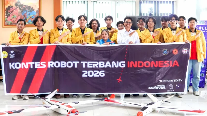 94 Tim dari 43 Kampus Adu Teknologi Drone di IKN, Kontes Robot Terbang Indonesia Dimulai